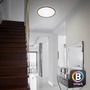 Kruhová - BRILO 7059-015 CCT svítidlo LED panel, pr. 42 cm, 22 W, 3000 lm, černá - BRILO - foto 7