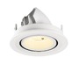 Kruhová - LA 1009413 NUMINOS® GIMBLE S Stropní vestavné svítidlo, 3000 K, 55°, IP20, kulaté, bílé - BIG WHITE (SLV) - foto 7
