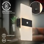 Nepřímé osvětlení - BRI 3888015 Aura nástěnné svítidlo - 2,5W, 100lm, nabíjecí, LED, s pohybové čidlo, černá - BRILONER - foto 7