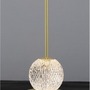 Stolní lampy dekorační - NV 9695210 Stolní lampa BRILLANTE zlatý hliník a akryl LED 8.8W 230V 3200K IP20 - NOVA LUCE - foto 7