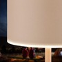 Stolní lampy dekorační - BRILO 7629011 Kira stolní lampička - 3W, 200lm, bezdrátová, LED, dotykový vypínač, stmívatelné, béžová - BRILO - foto 7
