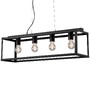 Hranatá - BRI 4020-045 Závěsné svítidlo, 75 cm, max. 40 W, černá - BRILONER - foto 7