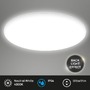 Kruhová - BRILO 3833016 Rowny LED svítidlo do koupelny, IP54 krytí proti vodě, 4000 lm, kruhové 35 cm, bílé - BRILO - foto 7