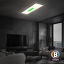 Hranatá - BRILO 7398-014 CCT svítidlo LED panel, RGB centrální světlo, 100 cm, 28 W, 3000 lm, stříbrná - BRILO - foto 7