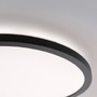 Kruhová - P 71271 LED Panel Atria Shine IP44 kruhové 190mm 7,6W 3000 - 6500K černá - PAULMANN - foto 7