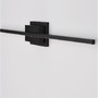 Nad obrazy/zrcadla - NV 9267019 Nástěnné svítidlo nad obrazy AZURE černý hliník a akryl LED 21W 230V 3000K IP20 - NOVA LUCE - foto 7