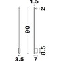 Nepřímé osvětlení - NV 9081900 Nástěnné svítidlo GROPIUS černý hliník LED 15W 230V 3000K IP20 - NOVA LUCE - foto 7