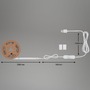 Dekorační - BRILO 2316150 LED pásek, 500 cm, USB, 4W, 500lm, bílé - BRILO - foto 7