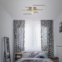 Hranatá - BRILO 3128-017 LED rám 75 cm 2x14W 1500lm zlatá - BRILO - foto 7