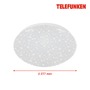 Kruhová - TF 601706TF TELEFUNKEN LED stropní svítidlo s čidlem, pr. 27,7 cm, 12 W, bílé - BRILONER - foto 7
