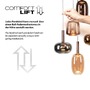 Dekorativní - PN 2682-70 IRIDES LED závěsné svítidlo 5 ramenné nastavitelná výška Comfort Lift paměťová funkce SimplyDim 3000K - PAUL NEUHAUS - foto 7