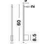 Nepřímé osvětlení - NV 9081130 Nástěnné svítidlo GROPIUS černý hliník LED 10W 230V 3000K IP20 - NOVA LUCE - foto 7