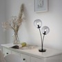 Stolní lampy dekorační - LD 14605-18 BIG WIDOW LED stolní lampa, černá, jednoduchá, šňůrový vypínač, 2 ramenná - LEUCHTEN DIREKT / JUST LIGHT - foto 7
