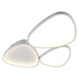 Dekorativní - LD 14049-16 PEBBLES LED stropní svítidlo 3 krokové stmívač bílé paměťová funkce do ložnice krokově stmívatelné 3000K - JUST LIGHT - foto 7