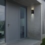 Nástěnná - BRI 3788015 Kona LED venkovní nástěnné svítidlo, pohybové čidlo, soumrakový senzor, nabíjecí - BRILONER - foto 7