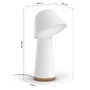 Stolní lampy dekorační - PH 8720169262997 Hue WACA Twilight noční lampička LED 13,4W 1380lm 2000-6500K RGB 33cm IP20, bílá - PHILIPS - foto 7