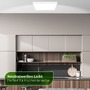 Hranatá - BRILO 7549016 Tava A LED stropní svítidlo, energetická třída A, přímé a nepřímé osvětlení, 50.000h životnost, 42x42 cm, bílé - BRILO - foto 7