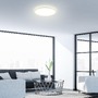 Kruhová - BRILO 3864416 Slim Case stropní svítidlo pr.42 cm - 22W, 3000lm, neutrální bílá, LED, bílé - BRILO - foto 7