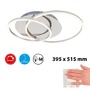 Kruhová - BRILO 3228018 LED stropní svítidlo, 51,5 cm, 4100 LM, 36 W, hliník-chrom (starý kód: BRILO 3228-018) - BRILO - foto 7