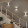 Nepřímé osvětlení - P 71285 LED nabíjecí nástěnné svítidlo Nyora IP44 3000K 135x120mm 2x1W bílá - PAULMANN - foto 7