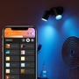 SmartHome Paul Neuhaus - PH 50632/30/P7 Hue Fugato Bluetooth SVÍTIDLO BODOVÉ 2xGU10 5,7W 350lm 2000-6500K, černá - PHILIPS HUE (915005761401) - foto 7