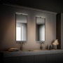 Přisazená - BRI 2194015 Dun svítidlo k zrcadlu - 10W, 1000lm, LED, 2 způsoby montáže, 50 cm, teplá bílá, černá - BRILONER - foto 7