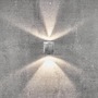Nástěnná - NOR 49711031 Venkovní nástěnné svítidlo Canto Kubi 2 2x5W LED galvanizovaná ocel čirá - NORDLUX - foto 7