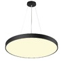 Kruhová - LA 1007314 MEDO® PRO 90 stropní nástavbové svítidlo, kulaté, 3000/4000K, 74W, fáze, 110°, černá - BIG WHITE (SLV) - foto 7