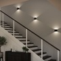 Nepřímé osvětlení - P 71284 LED nabíjecí nástěnné svítidlo Nyora IP44 3000K 135x120mm 2x1W černá - PAULMANN - foto 7