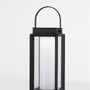 Solární - NV 9002862 Venkovní stolní lampa VERHAAL černý hliník a čiré sklo LED 2W 3000K 3,7V 360st. IP54 solární / USB kabel / vypínač na těle - NOVA LUCE - foto 7