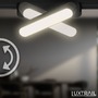 Lištové Briloner 48V - BRILO 8036066 Luxtrail lištový systém, 4x LED spoty, 2x LED svítidlo, do L, bílá - BRILO - foto 7