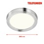 Přisazená - TF 205009TF TELEFUNKEN 3ks sada skříňkové svítidlo, pr. 6 cm, 1,8 W, 170 lm, hliník - BRILONER - foto 7