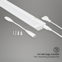 Přisazená - BRILO 2224-016 LED skříňkové svítidlo 54,5 cm 6W 800lm bílé - BRILO - foto 7