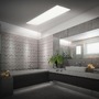 Hranatá - BRILO 7767016 Piatto svítidlo LED panel 100x25 cm - 24W, 2600lm, stmívatelné, dálkový ovladač, CCT, bílé - BRILO - foto 7