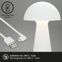 Na stůl - BRILO 7421016 LED nabíjecí stolní lampa 28 cm 2,6W 300lm bílé - BRILO - foto 7