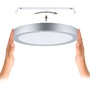 Kruhová - P 71300 LED Panel Abia 2 White Select soumrakové a pohybové čidlo (HF) kruhové 300mm 14W 2700 - 4000K matný chrom - PAULMANN - foto 7