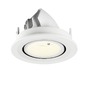 Kruhová - LA 1009431 NUMINOS® GIMBLE S Stropní vestavné svítidlo, 4000 K, 55°, IP20, kulaté, bílé - BIG WHITE (SLV) - foto 7