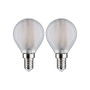 E14 - P 28919 LED kapka Filament E14 230V 2x4,8W 4000K mat - PAULMANN - foto 7