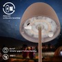 Stolní lampy dekorační - BRILO 7503012 LED nabíjecí stolní lampička Serina Mini, bezdrátová, 20cm, IP44, 2,5W, stmívatelné, dotykový vypínač, písková hnědá - BRILO - foto 7