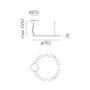 Kruhová - AR 2061010A Ripple - kruh Ø700 - ARTEMIDE - foto 7