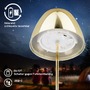 Stolní lampy dekorační - BRILO 7522017 Serina LED bezdrátová stolní lampička IP44, stmívatelná, dotykový vypínač, zlatá - BRILO - foto 7