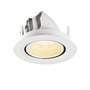 Kruhová - LA 1010057 NUMINOS® GIMBLE XS Stropní vestavné svítidlo, 3000 K, 40°, IP20, kulaté, bílé - BIG WHITE (SLV) - foto 7