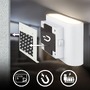 Nepřímé osvětlení - BRI 3878016 Chat nástěnné svítidlo - 3W, 270lm, bezdrátová, LED, s pohybovým čidlem, bílé - BRILONER - foto 7