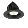 Kruhová - LA 1009742 NUMINOS® GIMBLE L Stropní vestavné svítidlo, 4000 K, 40°, IP20, kulaté, černé - BIG WHITE (SLV) - foto 7