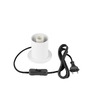 Stolní lampy dekorační - LA 1008110 VARYT Stolní lampa, kulatá, 1x max. 6W, E14, bílá - BIG WHITE (SLV) - foto 7