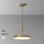 Kruhová - M C032CL-45W3K-RD-MG Stropní svítidlo Zon 45W 120d C032CL-45W3K-RD-MG - MAYTONI - foto 7