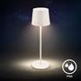 Stolní lampy dekorační - BRILO 7708016 Bota stolní lampa - 1,8W, 120lm, nabíjecí, LED, stmívatelné, dotykový vypínač, teplá bílá, bílá - BRILO - foto 7