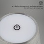 Na stůl - BRILO 7438-214 LED nabíjecí stolní lampa 38 cm 2,6W 280lm antická stříbrná - BRILO - foto 7