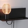 Dekorativní - P 96775 Nástěnné svítidlo Devara USB C E27 230V max. 40W stmívatelné černá mat - PAULMANN - foto 7