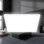 Hranatá - BRILO 7535416 Tava LED stropní svítidlo, ploché, přímé a nepřímé osvětlení, 6000 lm, 45 W, bílé, 56x56 cm - BRILO - foto 7